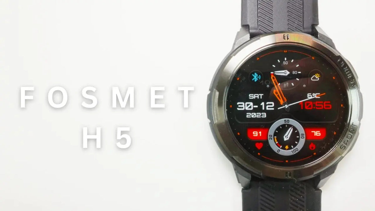 FOSMET H5徹底レビュー：コスパ抜群のアウトドアウォッチ！