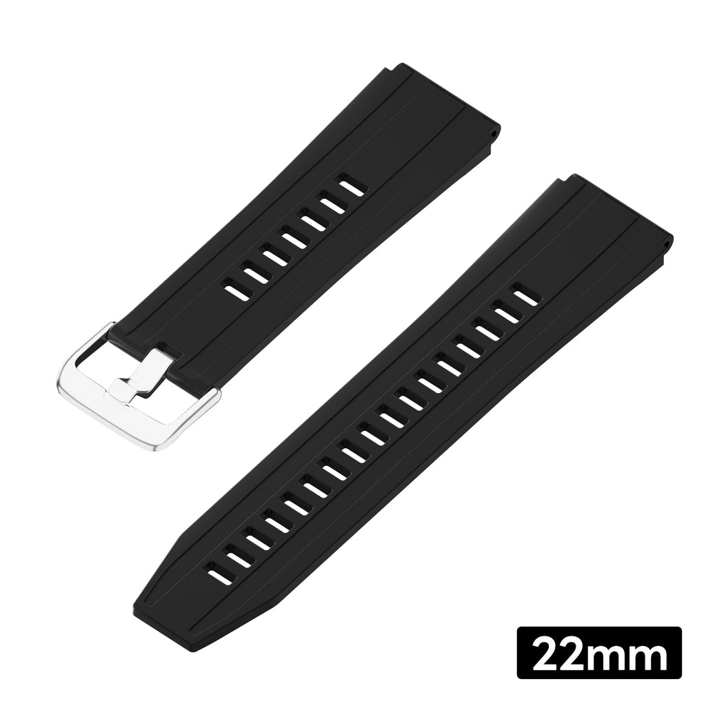 シリコンストラップは22mm対応